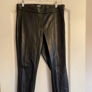 Zara Faux Leather Leggings